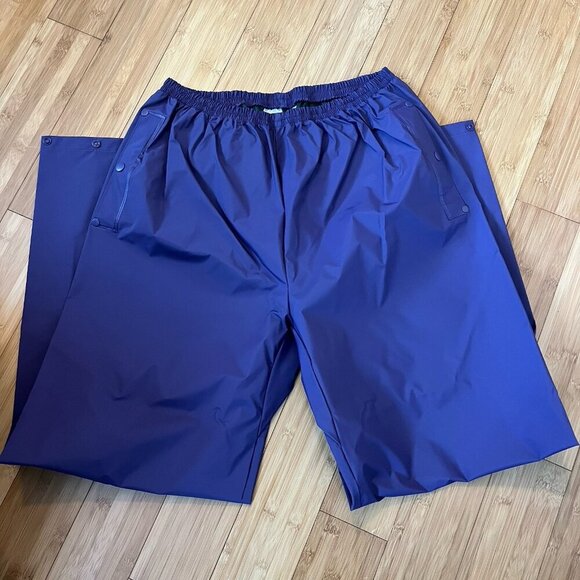 Sterns Dry Wear Rain Suit Purple Size Large Pants And Jacket - Picture 12 of 14